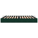 Struttura Letto Pouf senza Materasso 160x200 cm in Velluto