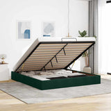 Struttura Letto Pouf senza Materasso 180x200 cm in Velluto