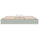 Struttura Letto Pouf senza Materasso 200x200 cm in Velluto