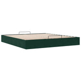 Struttura Letto Pouf senza Materasso 200x200 cm in Velluto