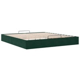 Struttura Letto Pouf senza Materasso 200x200 cm in Velluto