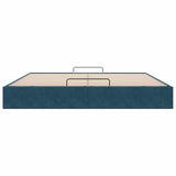 Struttura Letto Pouf senza Materasso 200x200 cm in Velluto