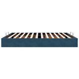 Struttura Letto Pouf senza Materasso 200x200 cm in Velluto