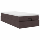 Struttura Letto Pouf con Materasso 80x200 cm in Tessuto