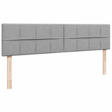 Struttura Letto Pouf con Materasso 200x200 cm in Tessuto