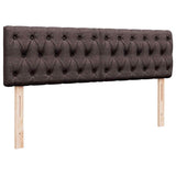 Struttura Letto Pouf con Materasso 140x200 cm in Tessuto