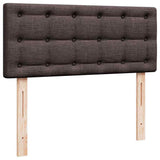 Struttura Letto Pouf con Materasso 80x200 cm in Tessuto