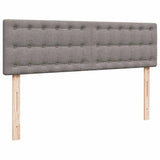 Pouf Letto con Materasso Tortora 140x200 cm in Tessuto