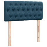 Struttura Letto Pouf con Materasso 80x200 cm Velluto