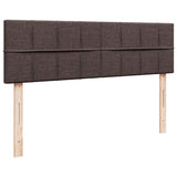 Struttura Letto Pouf con Materassi 160x200 cm in Tessuto