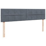 Struttura Letto Pouf con Materassi 180x200 cm Velluto