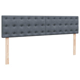 Struttura Letto Pouf con Materassi 180x200 cm Velluto