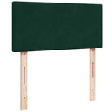 Struttura Letto Pouf con Materasso 100x200 cm Velluto