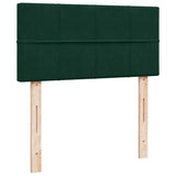 Struttura Letto Pouf con Materasso 100x200 cm Velluto