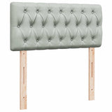 Struttura Letto Pouf con Materasso 80x200 cm in Velluto