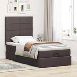 Struttura Letto Pouf con Materasso 80x200 cm in Tessuto
