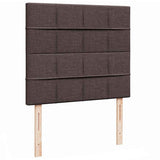 Struttura Letto Pouf con Materasso 80x200 cm in Tessuto