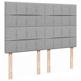 Struttura Letto Pouf con Materasso 140x200 cm in Tessuto