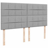 Struttura Letto Pouf con Materasso 160x200 cm in Tessuto