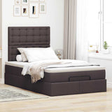 Struttura Letto Pouf con Materasso 80x200 cm in Tessuto