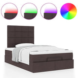 Struttura Letto Pouf con Materasso 80x200 cm in Tessuto