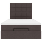 Struttura Letto Pouf con Materasso 80x200 cm in Tessuto