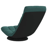 Sedia da Terra Girevole Verde Scuro 70x51x79 cm in Tessuto