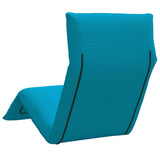 Lettino Pieghevole Blu 175x54x8,5 cm in Tessuto Oxford