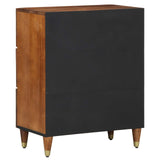 Credenza Marrone 60 x 33 x 75 cm Legno di mango massello