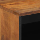 Armadio da Notte con cassetto Marrone miele 50 x 33 x 62 cm