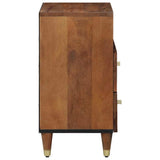 Armadio da Notte con cassetto Marrone miele 50 x 33 x 62 cm