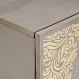 Tavolino da salotto Grigio 80 x 50 x 40 cm