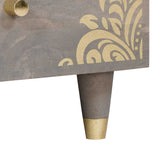 Tavolino da salotto con cassetto Grigio 80 x 54 x 40 cm