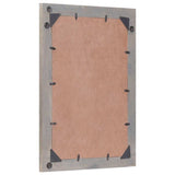 Specchio da bagno con specchio Grigio 70 x 50 x 2,5 cm