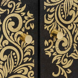 Tavolino da salotto Nero 80 x 50 x 40 cm