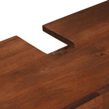 Armadio sottolavello Marrone 62 x 33 x 58 cm Legno truciolato