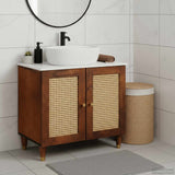 Armadio sottolavello Marrone 62 x 33 x 58 cm Legno truciolato