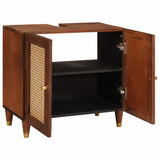 Armadio sottolavello Marrone 62 x 33 x 58 cm Legno truciolato