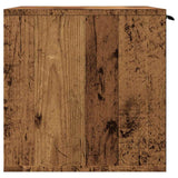 Recinto Lettiera Gatti Legno Vecchio 60x40x40 cm in Truciolato