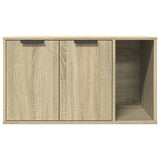 Recinto Lettiera Gatti Rovere Sonoma 80x50x45 cm in Truciolato
