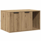 Recinto Lettiera Rovere Artigianale 80x50x45 cm in Truciolato