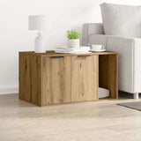 Recinto Lettiera Rovere Artigianale 80x50x45 cm in Truciolato