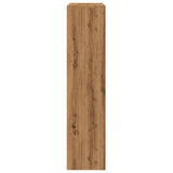 Libreria 3Ripiani Rovere Artigianale 123x29x123cm in Truciolato