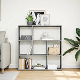 Libreria Divisorio Grigio Sonoma 102x29x103,5 cm in Truciolato