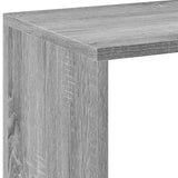 Libreria Divisorio Grigio Sonoma 102x29x103,5 cm in Truciolato