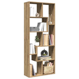 Libreria Divisorio Rovere Artigianale 67x25x161,5 cm Truciolato