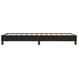 Giroletto senza Materasso Nero 90x210 cm in Velluto