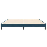 Giroletto senza Materasso Blu Scuro 200x210 cm in Velluto