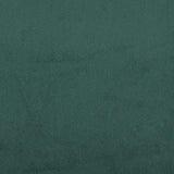 Giroletto senza Materasso Verde Scuro 100x220 cm in Velluto