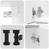 Set Mobili da Cucina 7 pz Kalmar Grigio Cemento in Truciolato